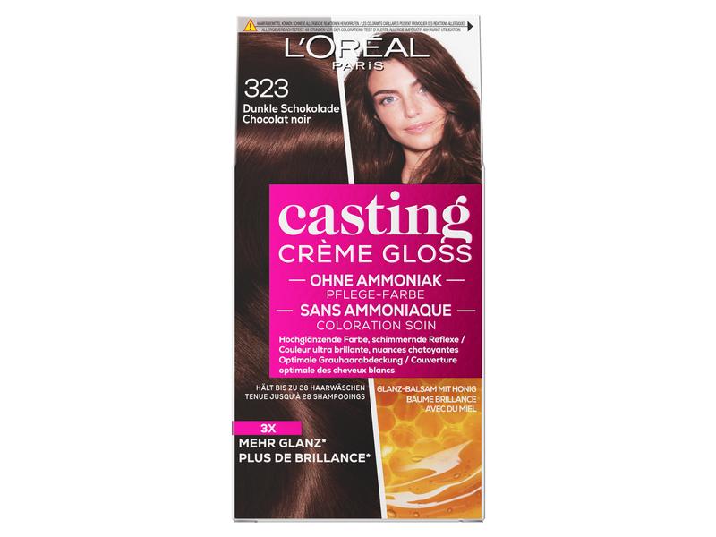 L'Oréal Paris Haarcoloration Casting Crème Gloss 323 Dunkle Semi-permanente Haarfarbe