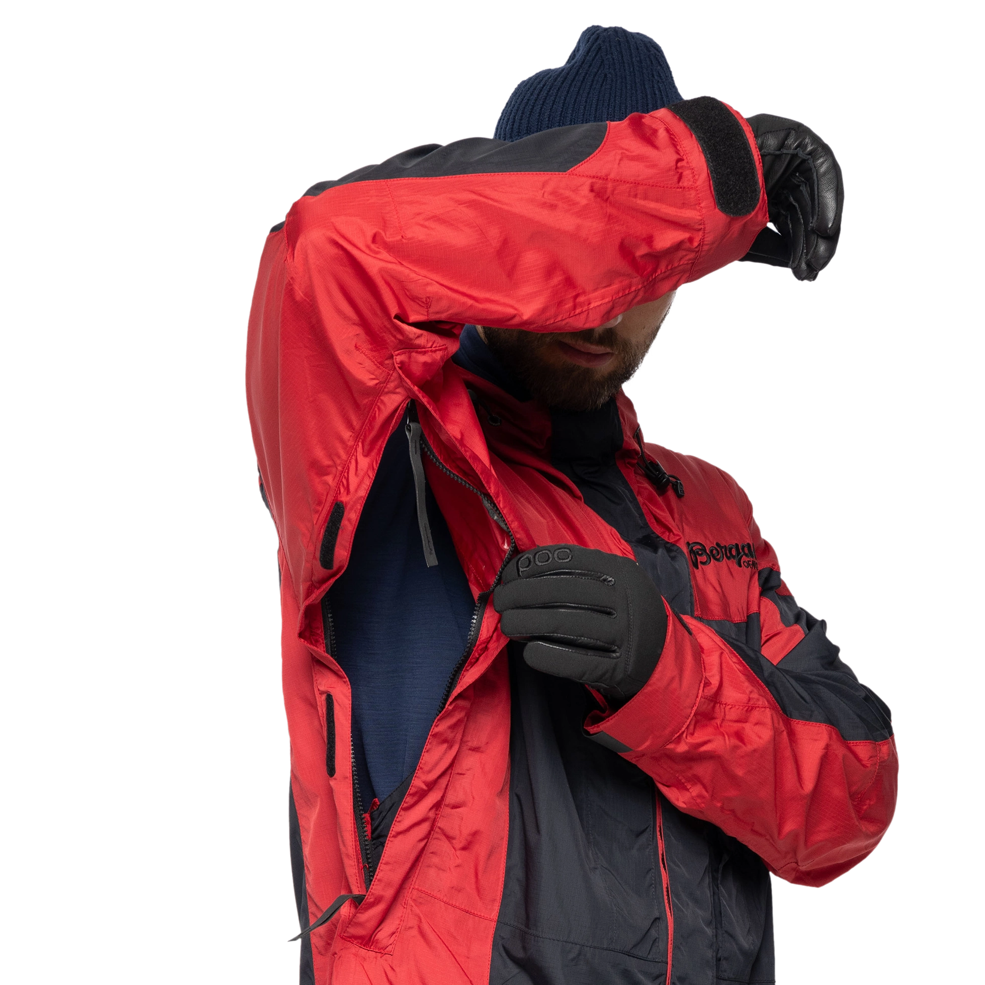 Antarctic Expedition Jacket Black / Red