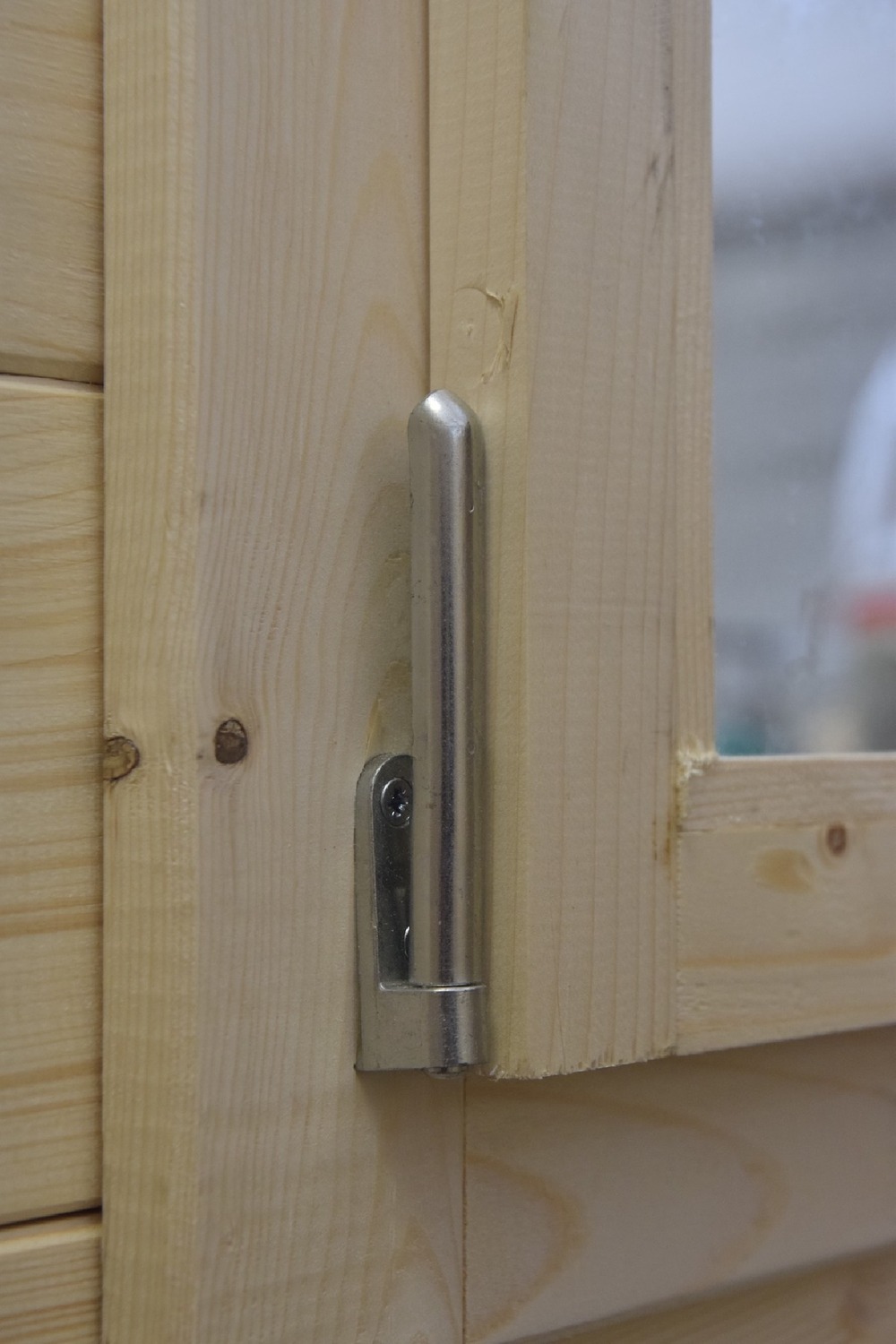 Abri de jardin en bois - 30m2 - 6x5m - ep. 40mm - couleur: naturel
