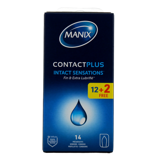 Manix Préservatifs Contact Plus : sensations intactes