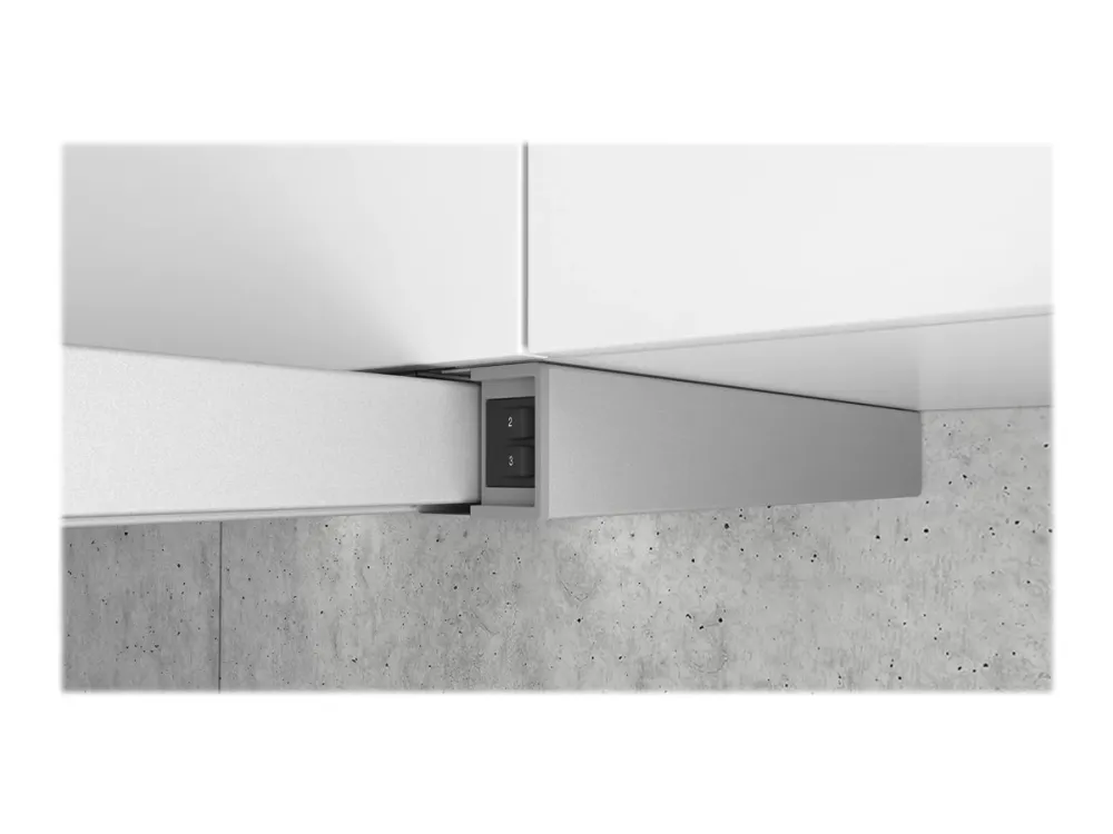 Siemens iQ100 LI64LA521 - Udtræksemhætte - 60 cm. - Sølvmetallic - Indbygget motor
