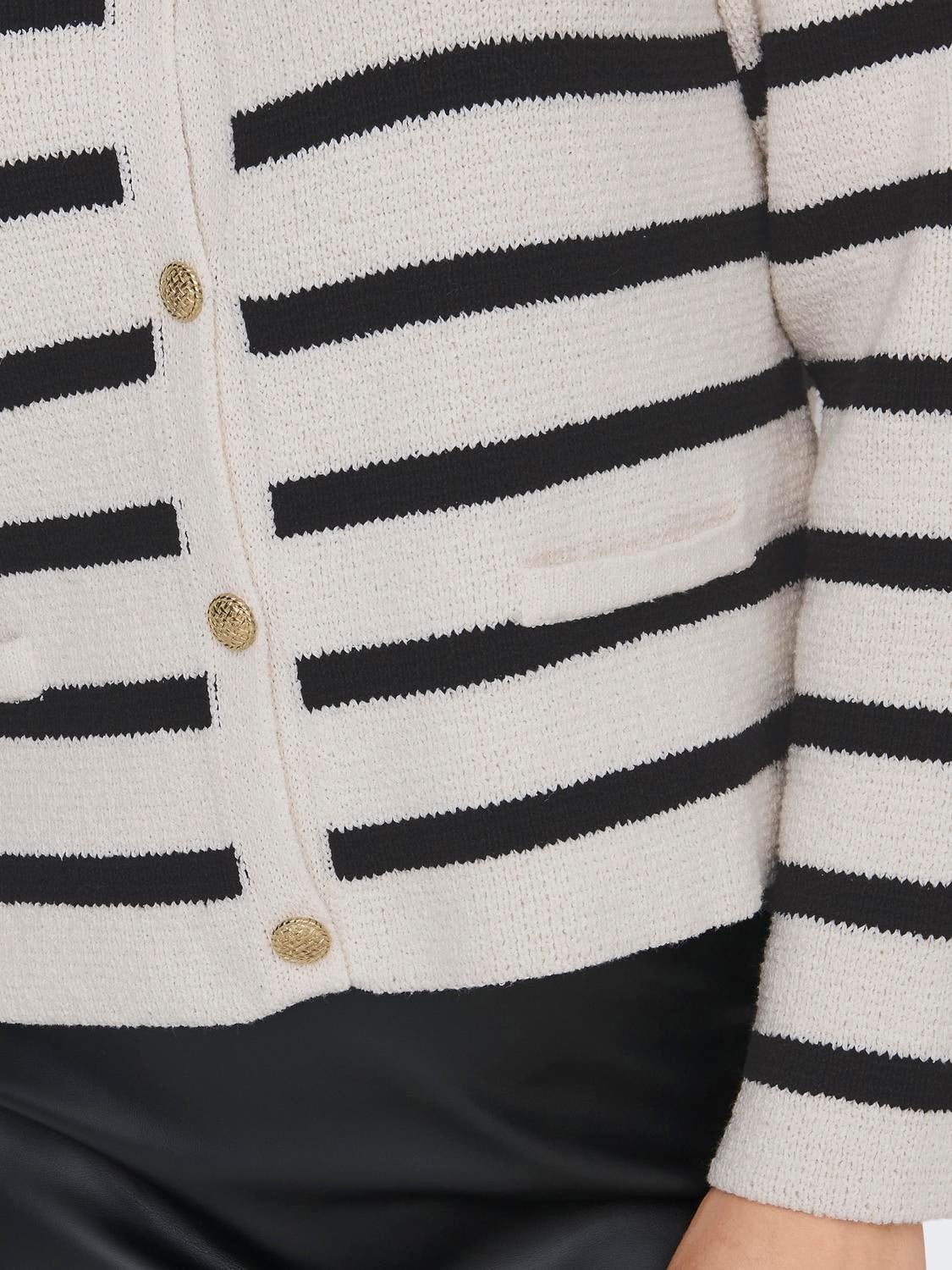 ONLLAURA Strickjacke Cloud Dancer