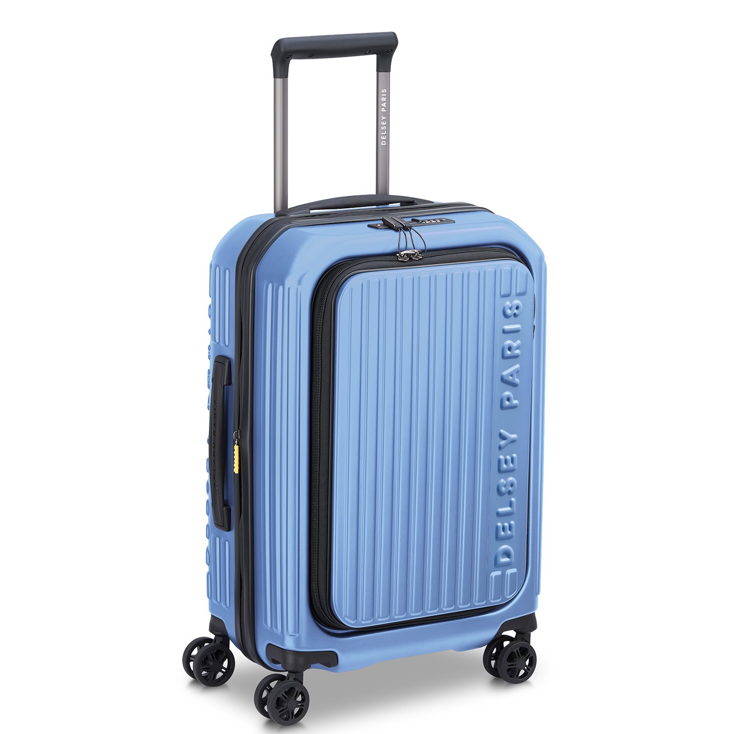 Delsey Securitime Zip Cabin Trolley S Expandable lavendel blue