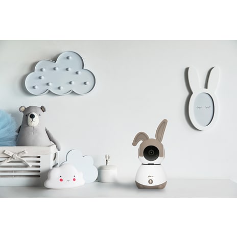 Alecto Wi-Fi babyalarm med kamera - beige