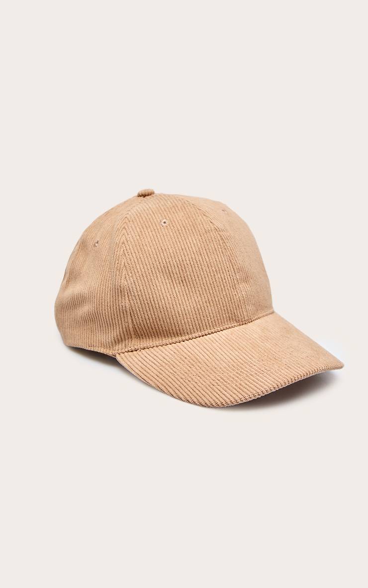 Champignon Casquette De Baseball En Velours Côtelé