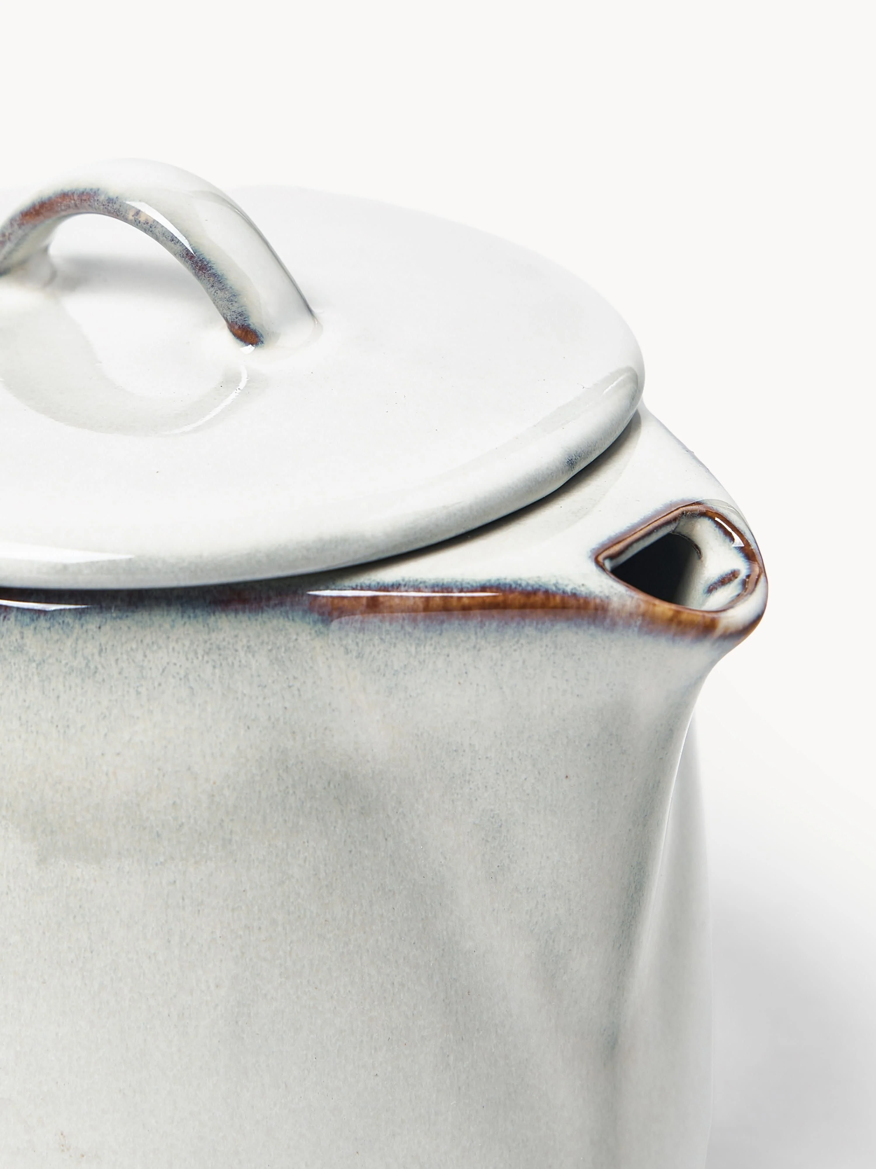 Handgemaakte theepot Nordic Sand, 1 L