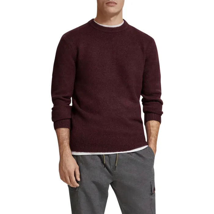 Scotch & Soda Softy-Knit Melange Trui Heren
