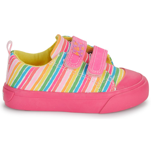 Agatha Ruiz de la Prada - ZAPATO LONA RAYAS - Rose / Multicolore