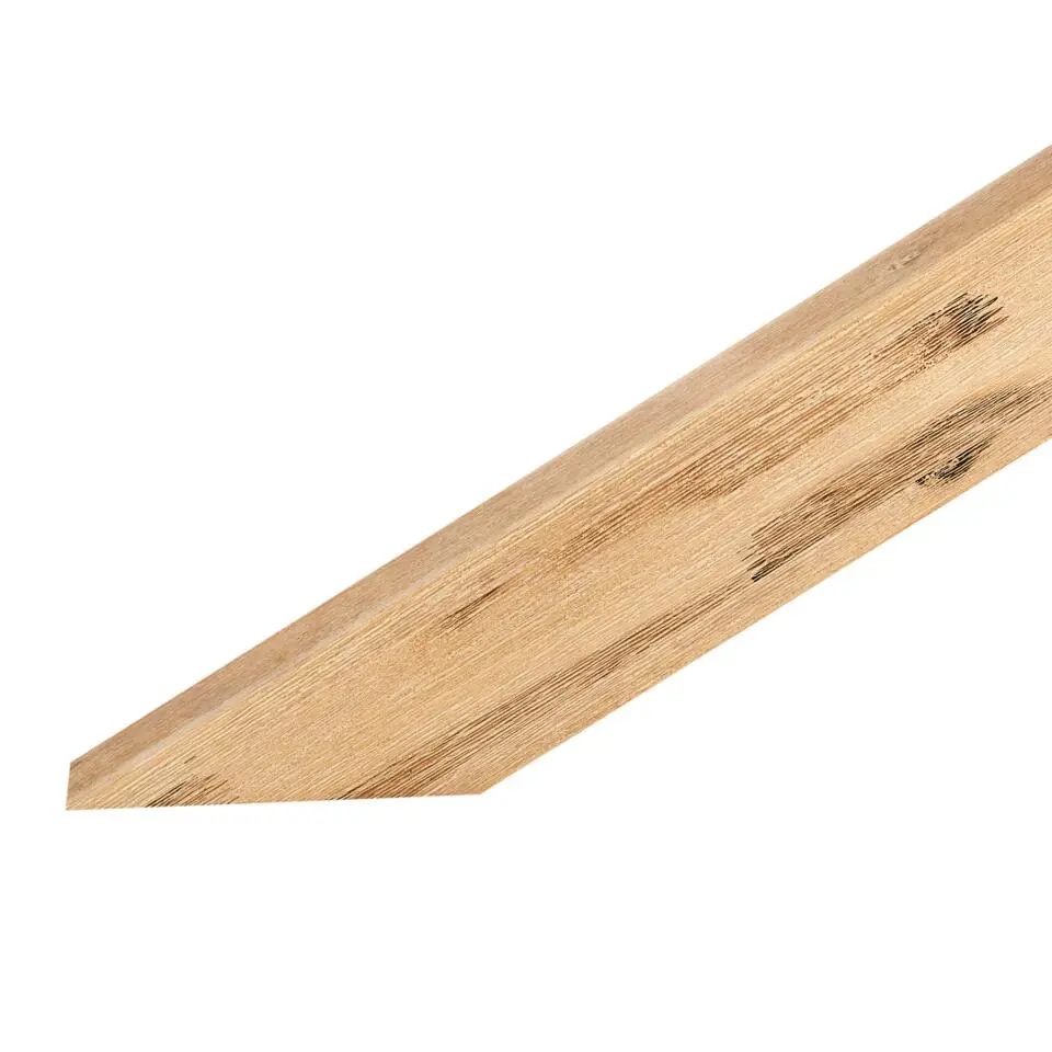 ORISTANO - Tuintafel - Lichthout/Grijs - 190 x 100 cm - Beton