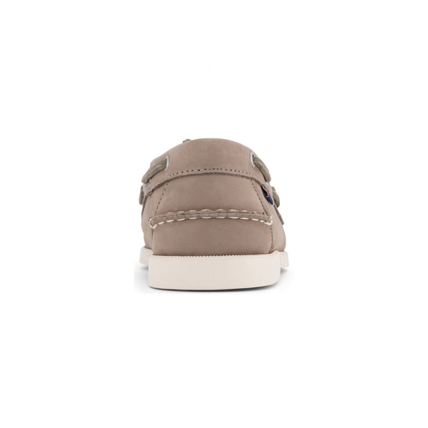 DOCKSIDES NUBUCK Mid Grey-CHAUSSURES BATEAU POUR HOMME EN NUBUCK