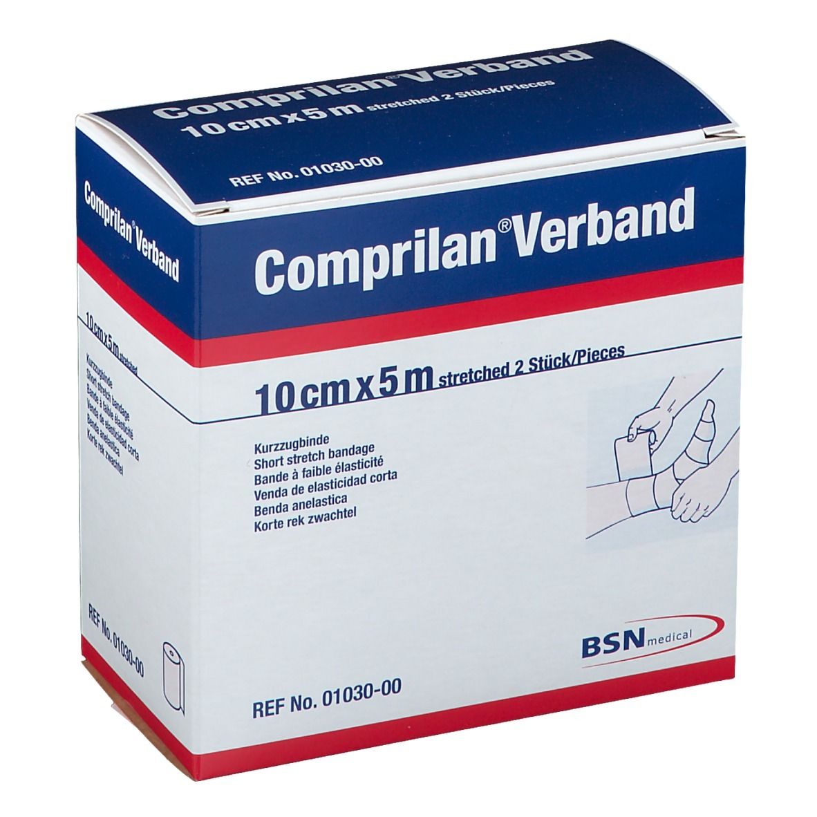 Comprilan® 2 elastische Binden 10 cm x 5 m