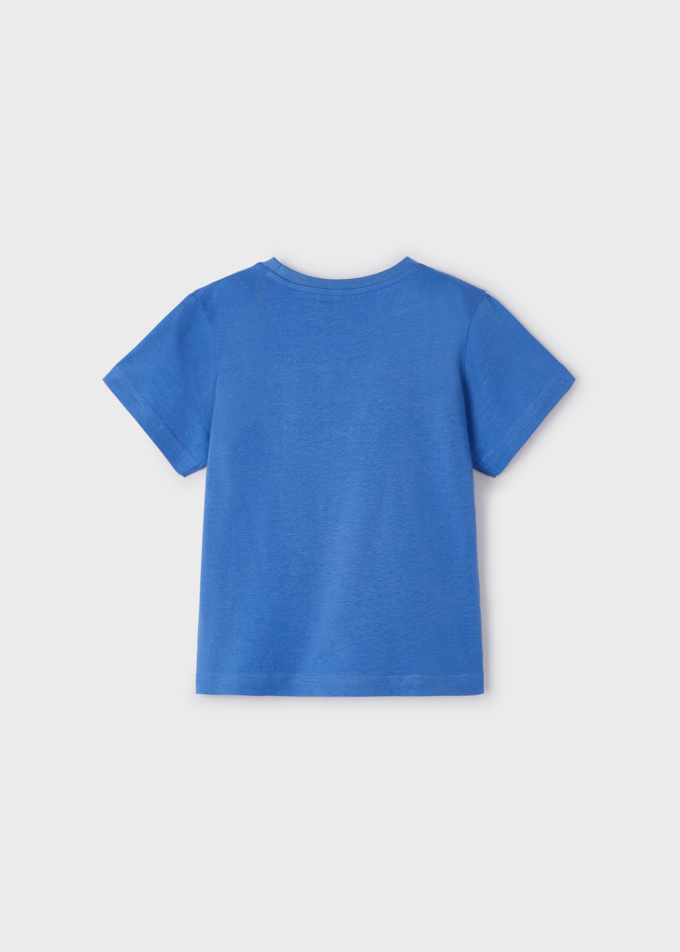 Camiseta Better Cotton trompe l'oeil para meninos, branca