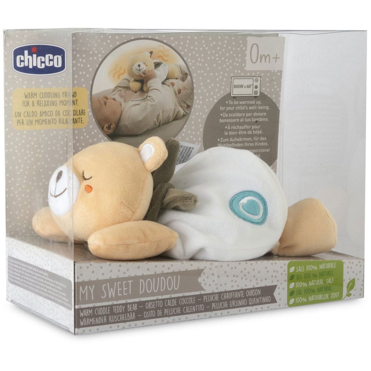 ChiccoChicco   Wärmendes Kuscheltier Bär