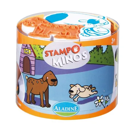 Aladine Haustierstempel Stampominos, 10 Stück