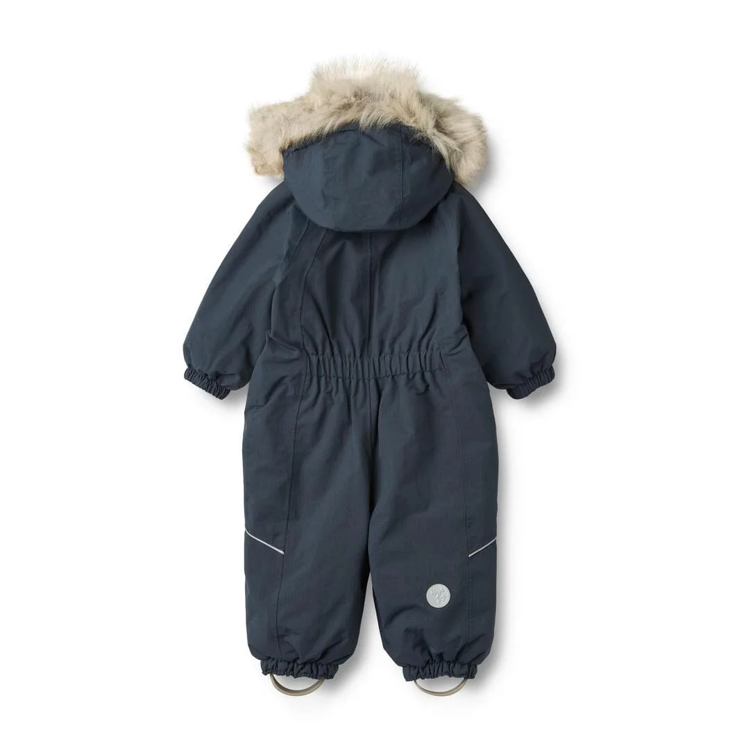 Wheat Snowsuit Nickie Tech 1108 dark blue