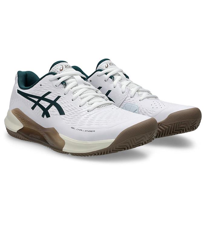 ASICS GEL-CHALLENGER 14 CLAY 1041A449 WHITE-SAXON-GREEN