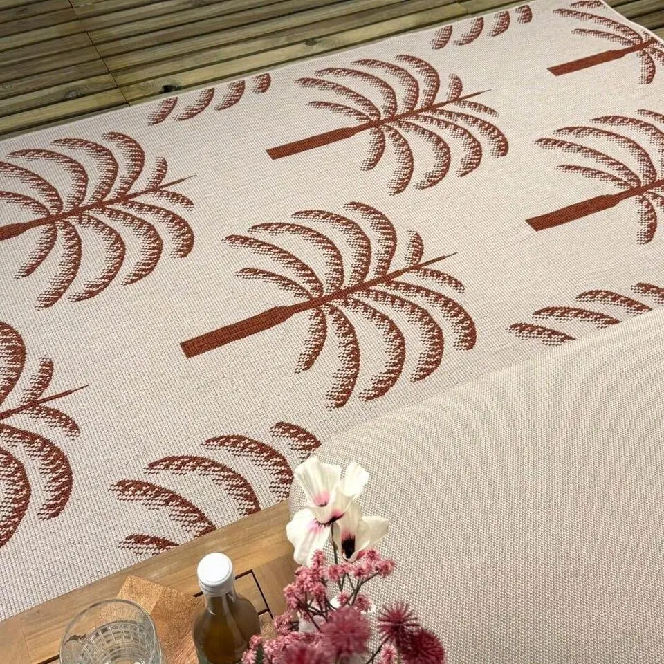 Interieur05 buitenkleed roest Oase - 290 x 200 cm