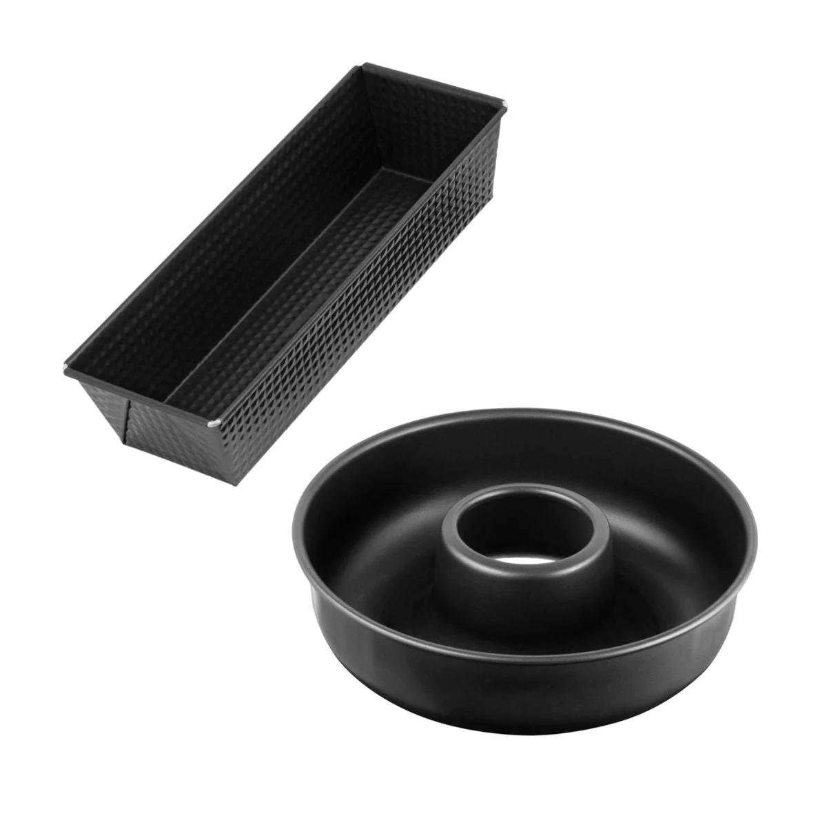 Set de moule à cakes 30,5 x 11,5 cm et moule à savarins 28 cm Zenker B