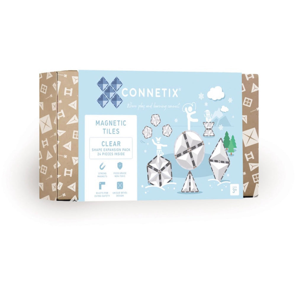 Køb Connetix Clear Shape Expansion Pak 24 Styks