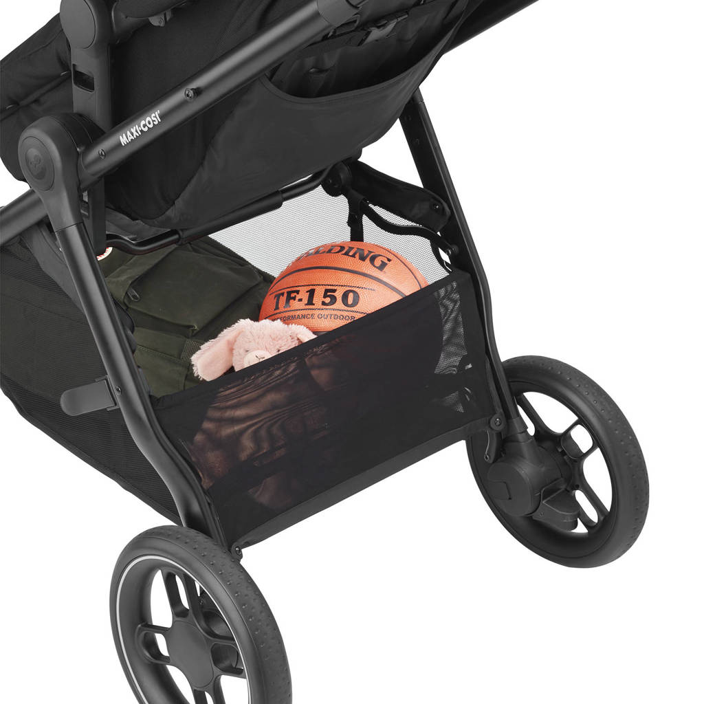 Wielen zitten regelmatig vastMC Zelia 3 Essential Black (Black Frame & Black Leather)