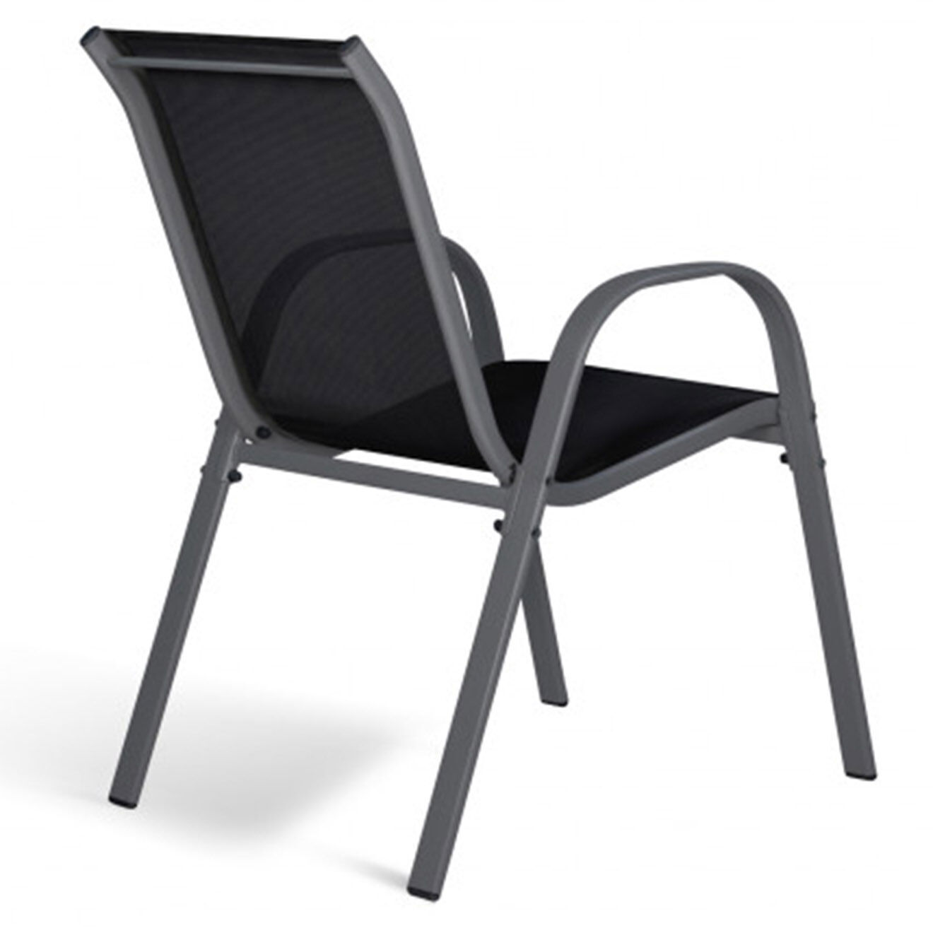 Pratik Garden 4 Chaises de jardin multicolores -51.5x68x84 cm