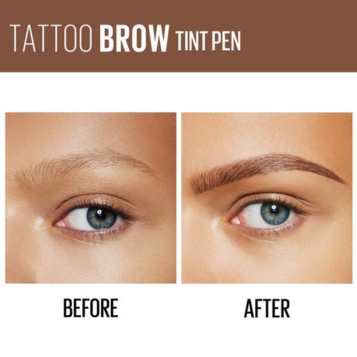 Maybelline Tattoo Brow Micro Pen Tint, 130 Deep Brown