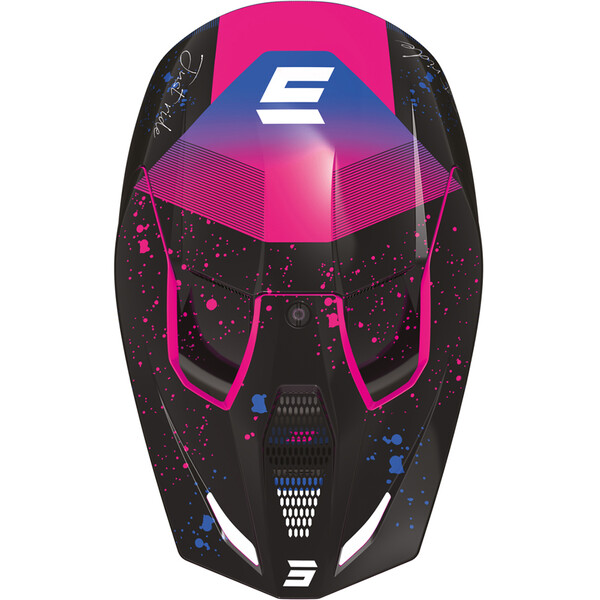 Shot - Casque enfant Furious Kid Matrix Noir / Rose / Bleu / Brillant