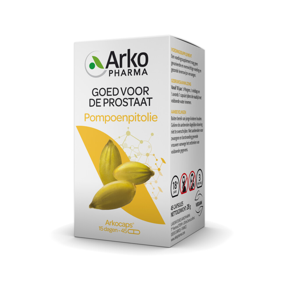 Arkopharma Pompoenpitolie 45 capsules