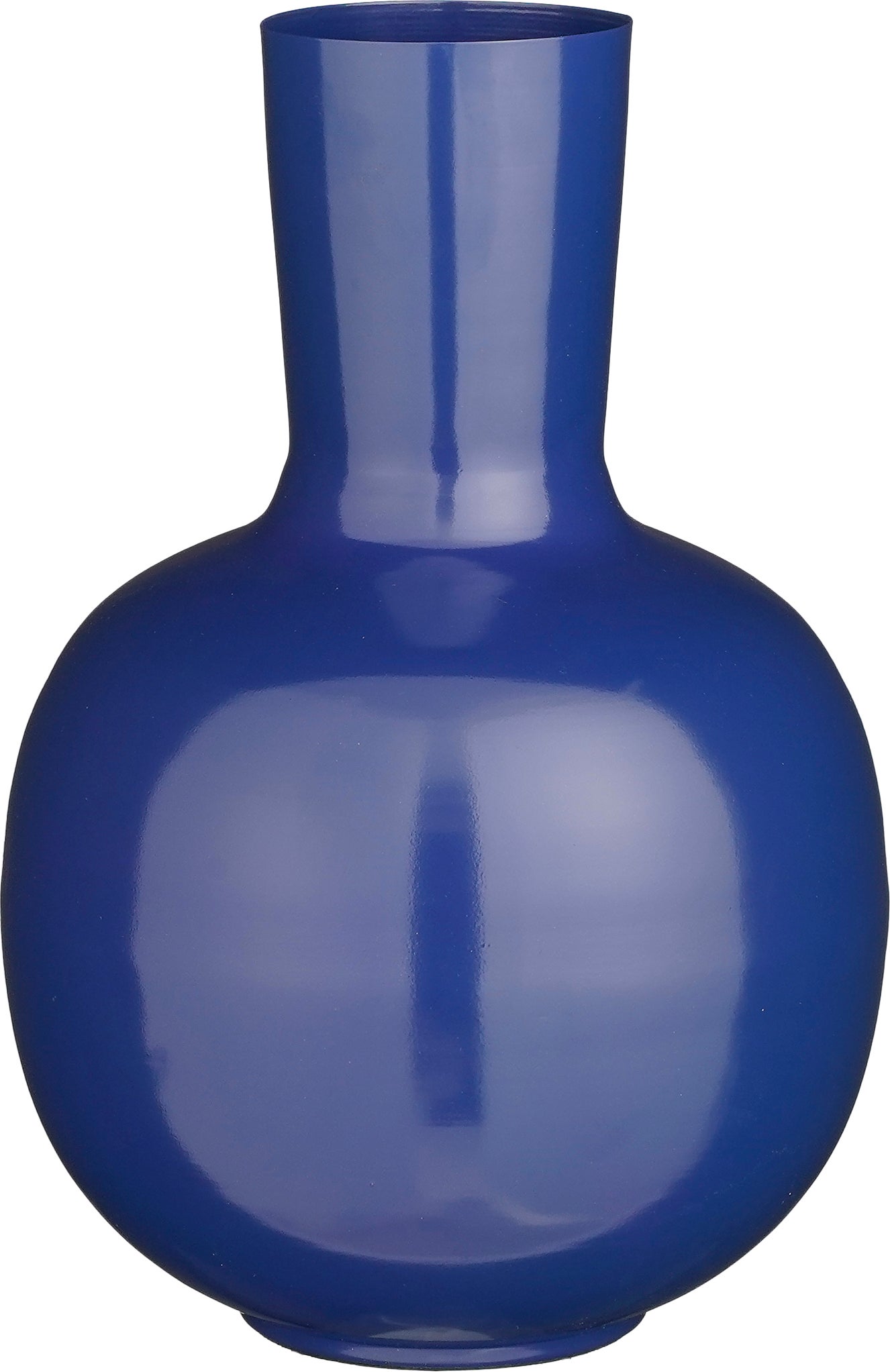 Mica Decorations vaas Dara blauw D 28 H 42 cm