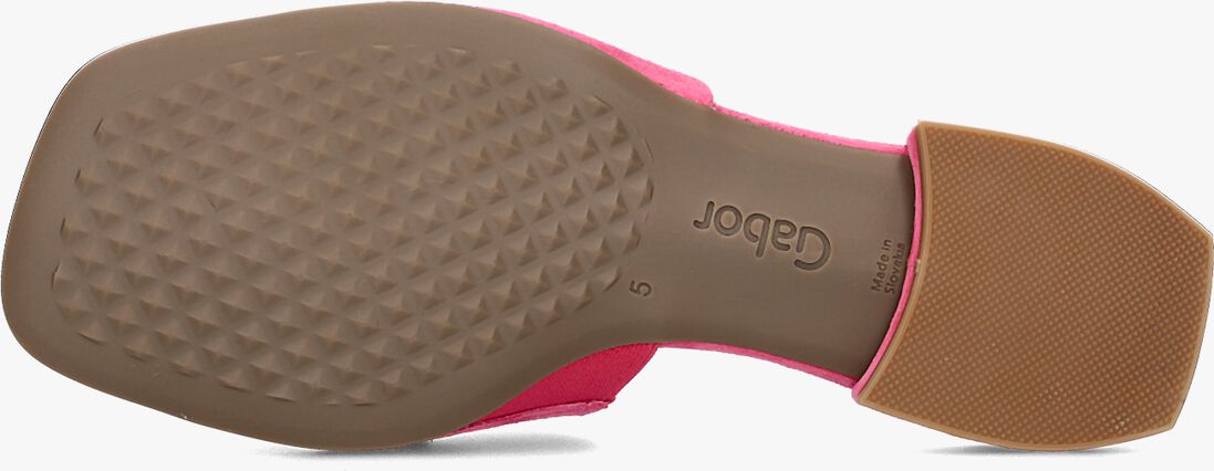 GABOR roze gabor slippers 801.3