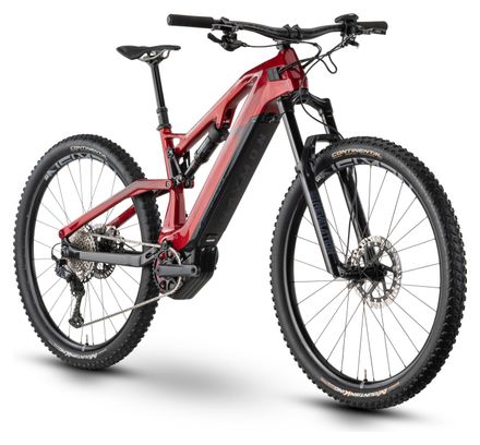 VTT Électrique Tout-Suspendu Raymon AirRay 10.0 Shimano SLX 12V 500Wh 29'' Rouge