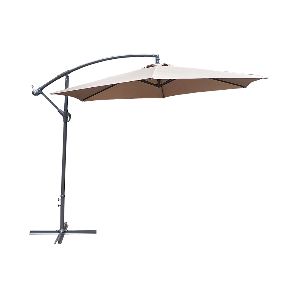 CONTINI Ampelschirm Ø 3m taupe