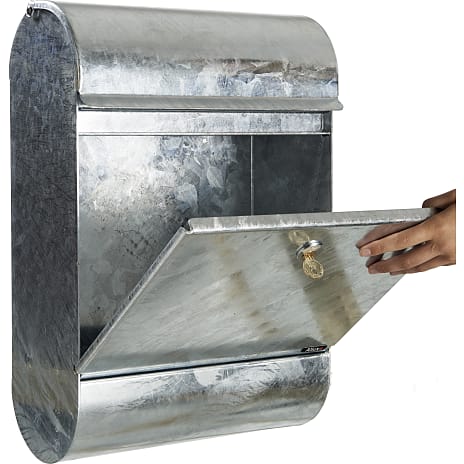 Allux postkasse model 9000 - varmt/zink galvaniseret