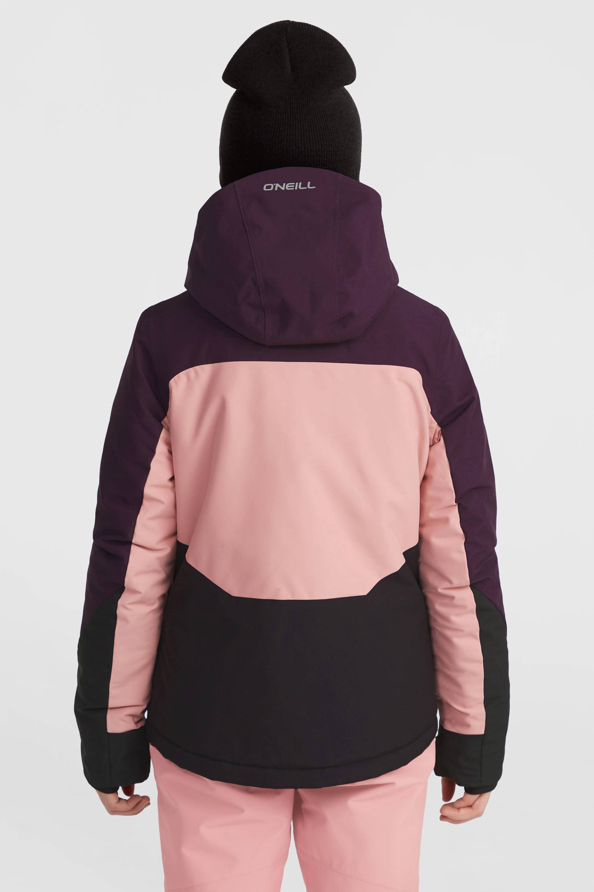 O'Neill ski-jack CARBONITE donkerpaars/roze/zwart