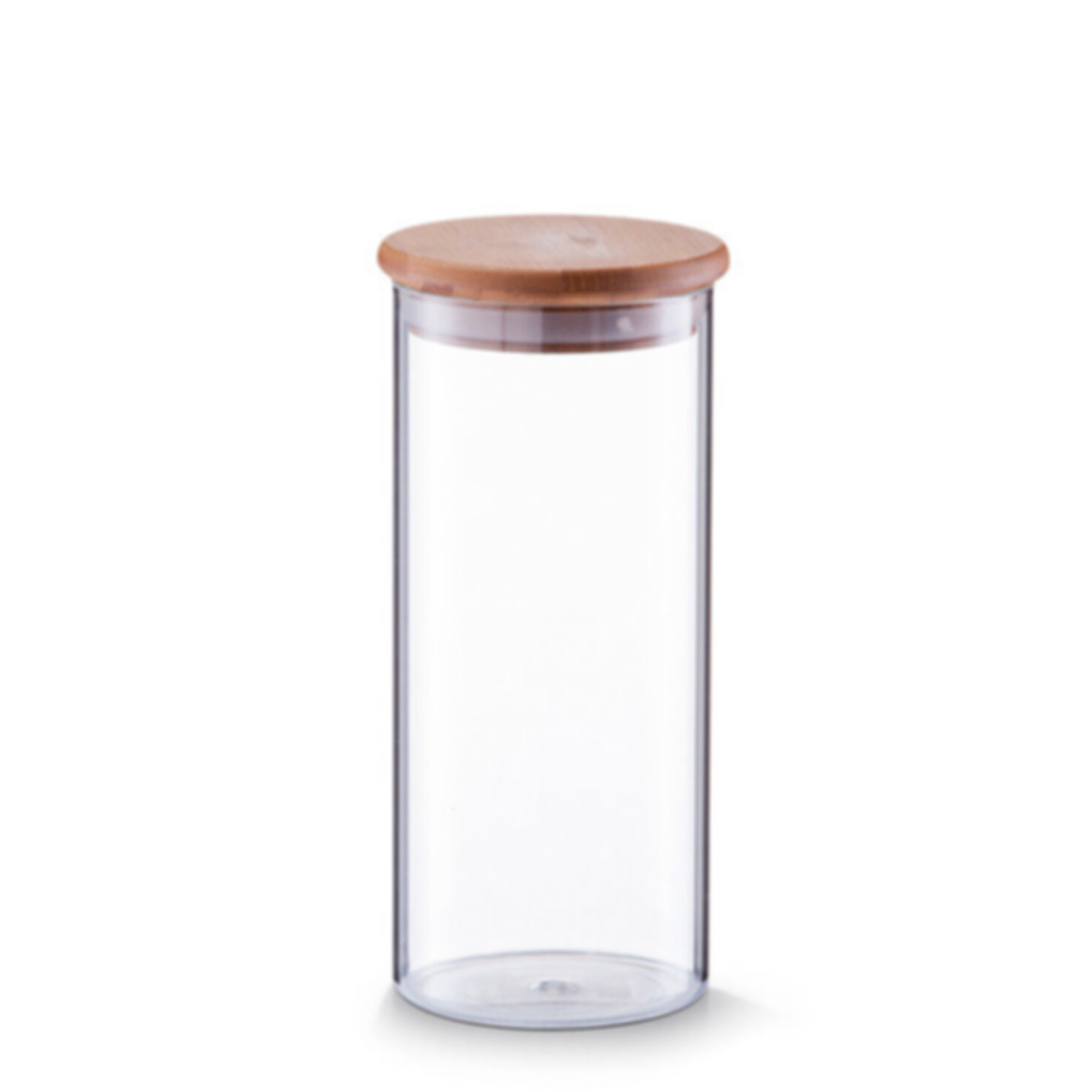 Zeller Vorratsglas mit Bambusdeckel 1400ml