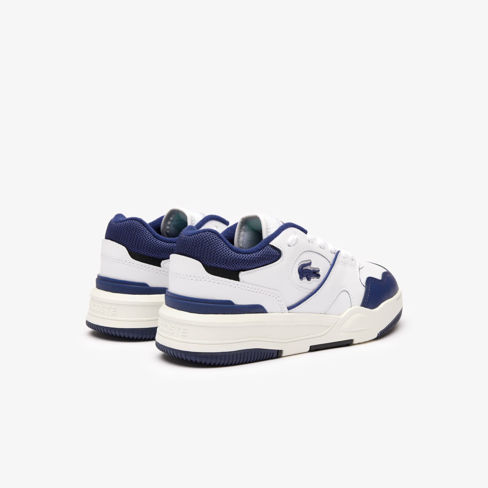 Sneakers Lineshot femme en cuir talon siglé Sneakers - Blanc - Lacoste - Femme