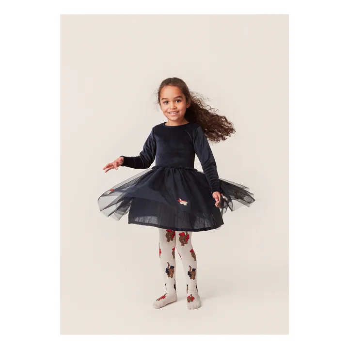 Konges Sløjd Robe Matière Recyclée Florine | Bleu marine