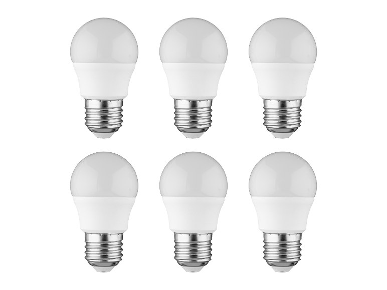 6 LED-lampen
