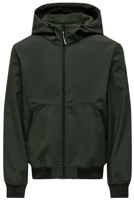 Only & Sons groene heren jas