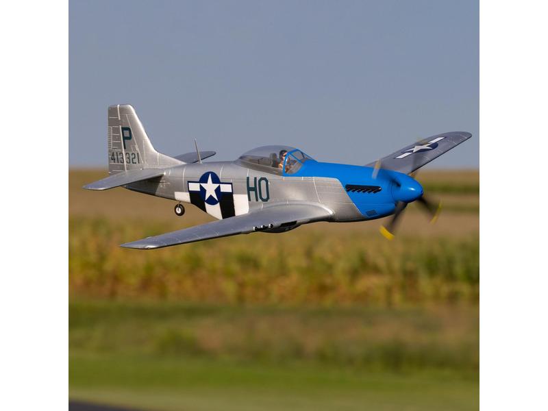 E-flite Warbird P-51D Mustang 1200 mm BNF Basic Mustang «Cripes A’Mighty 3rd» Scale Warbird mit Spektrum Komponenten