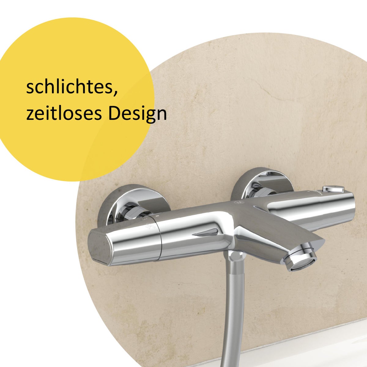 instmaier badthermostaat T2, chroom