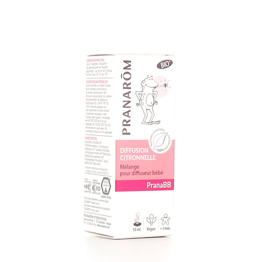 PranaBB Diffusion Citronnelle Anti Moustiques Bio