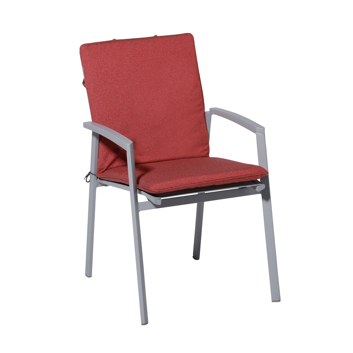 Madison Manchester red Stapelstoelkussen - Set van 4
