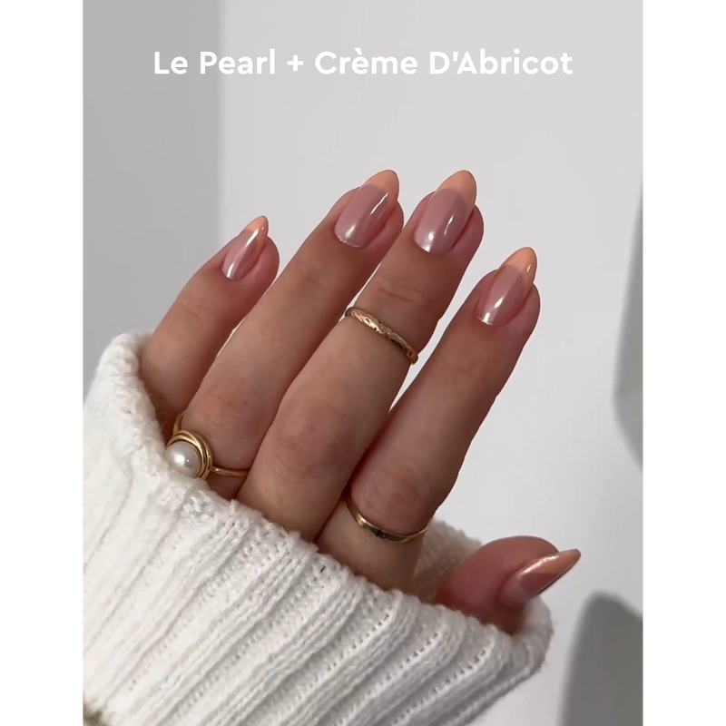 Le Mini Macaron Le Glazed Chrome Powder Set