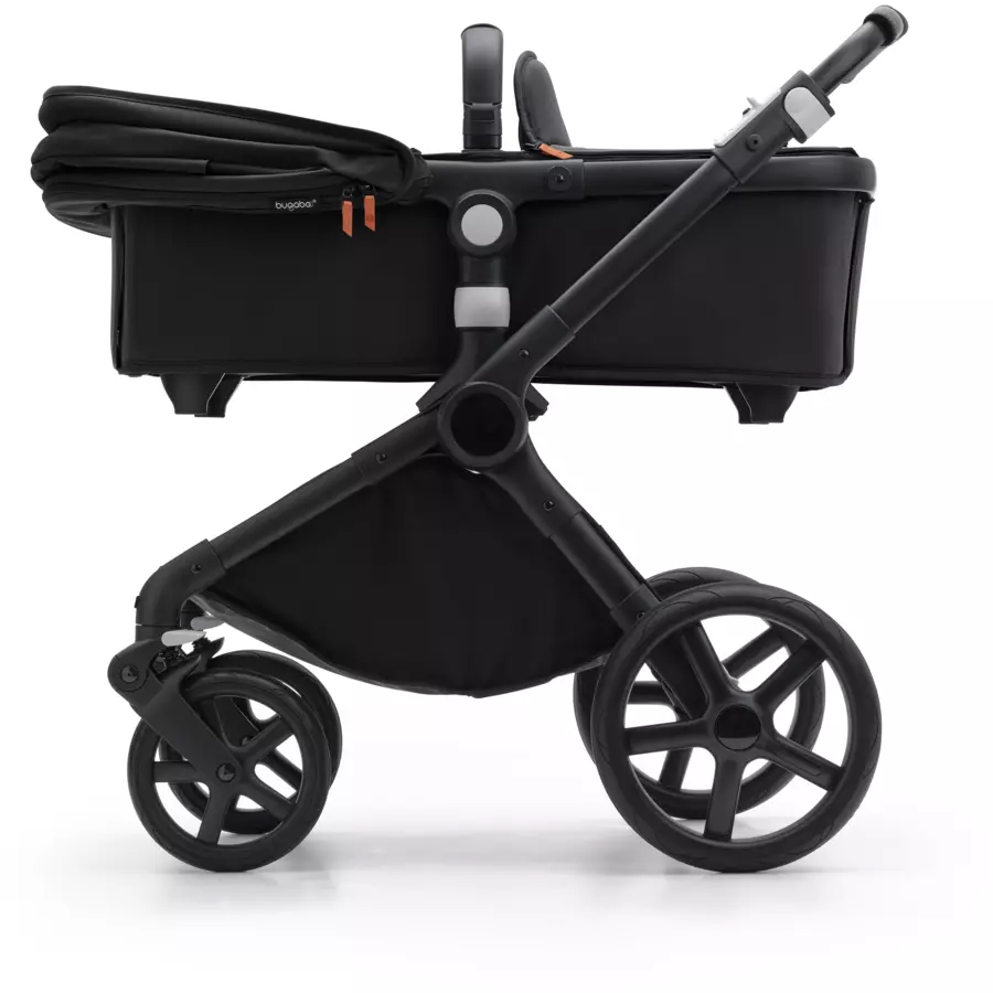 bugaboo Kinderwagen Fox Cub mit Liegeaufsatz und Sitz BlackMidnight Black