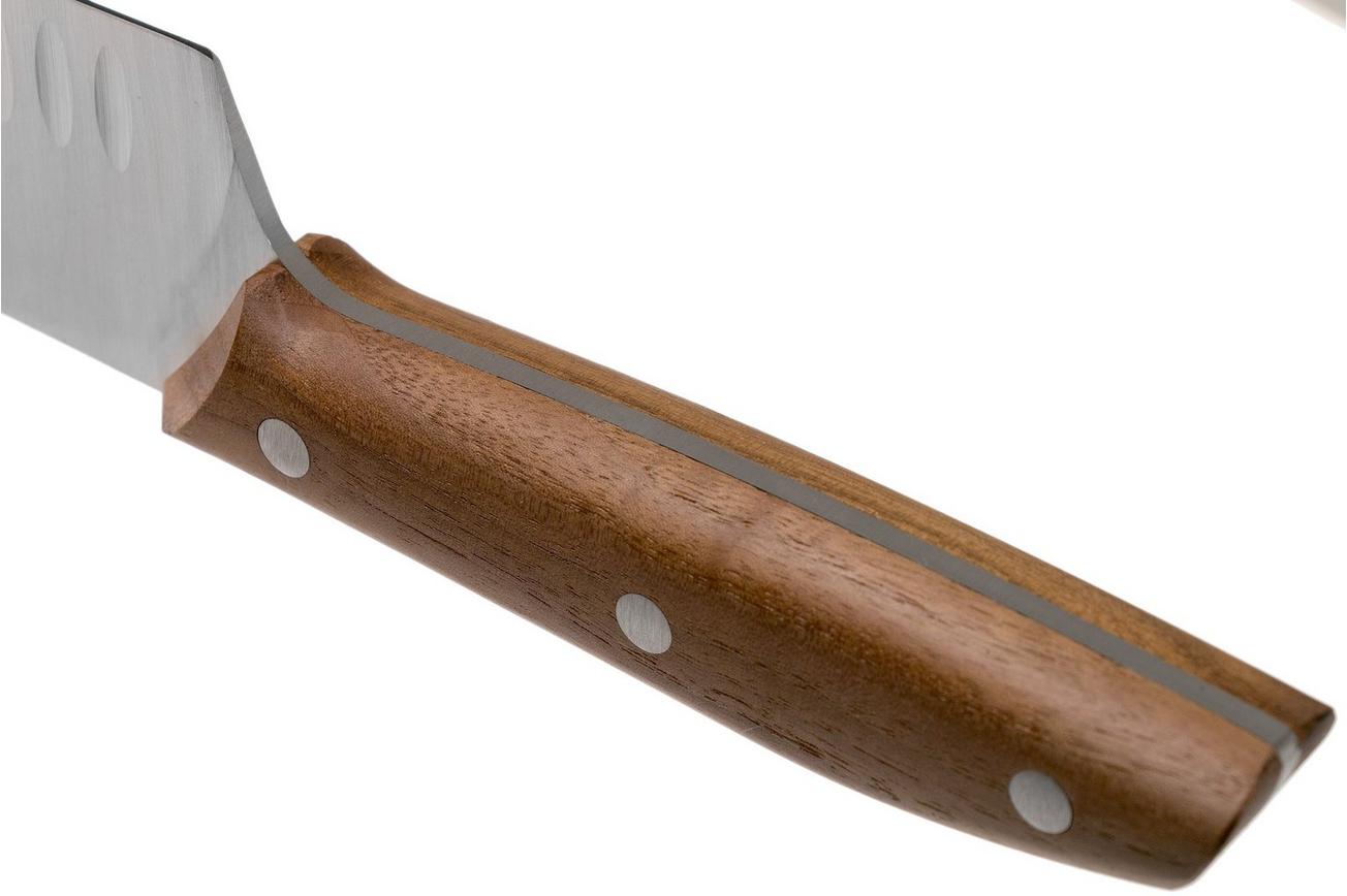Due Cigni 1896, 2C1005NO Santoku 18 cm, walnoothout
