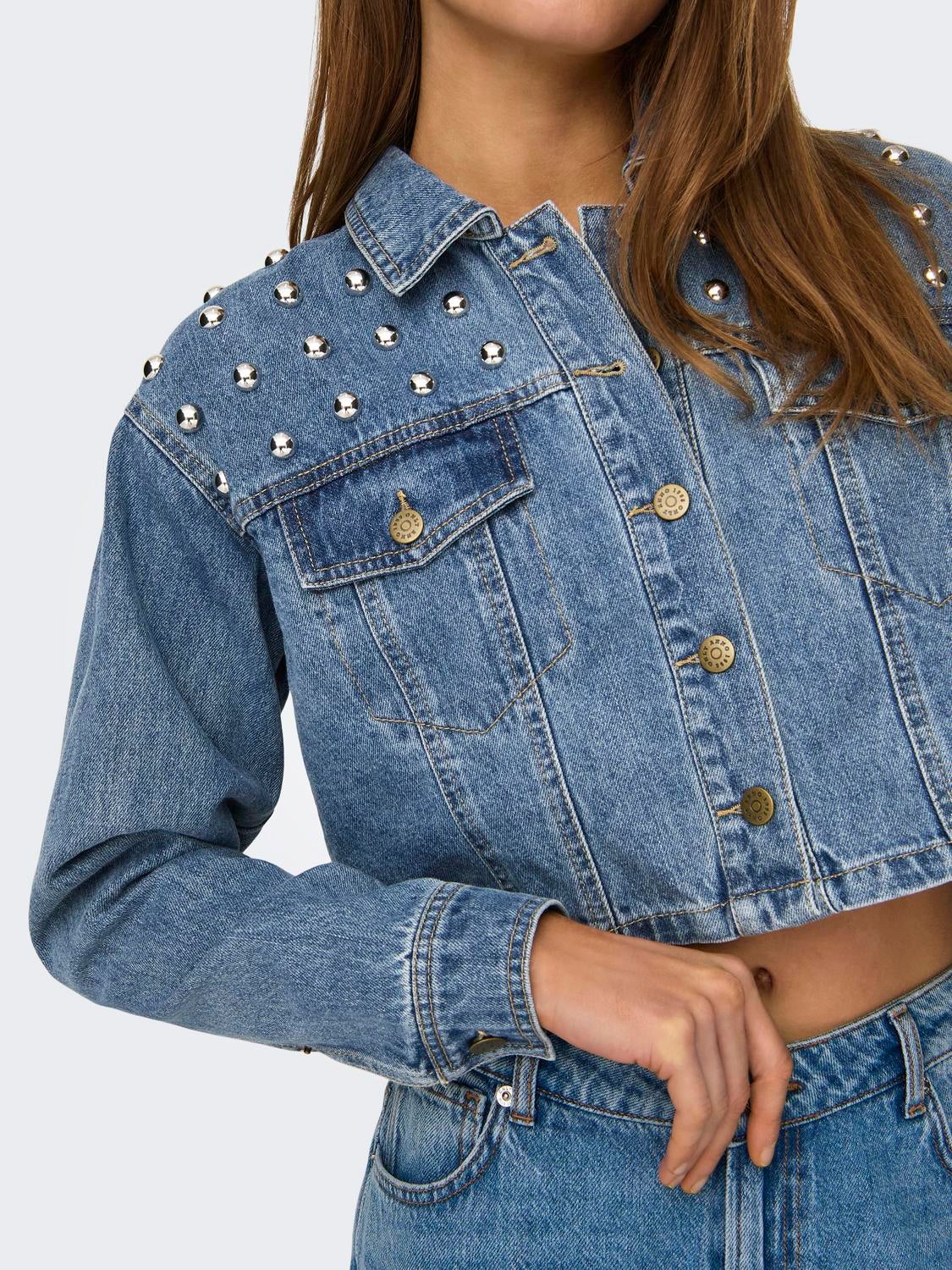 ONLZENDAYA Jeansjacke Medium Blue Denim