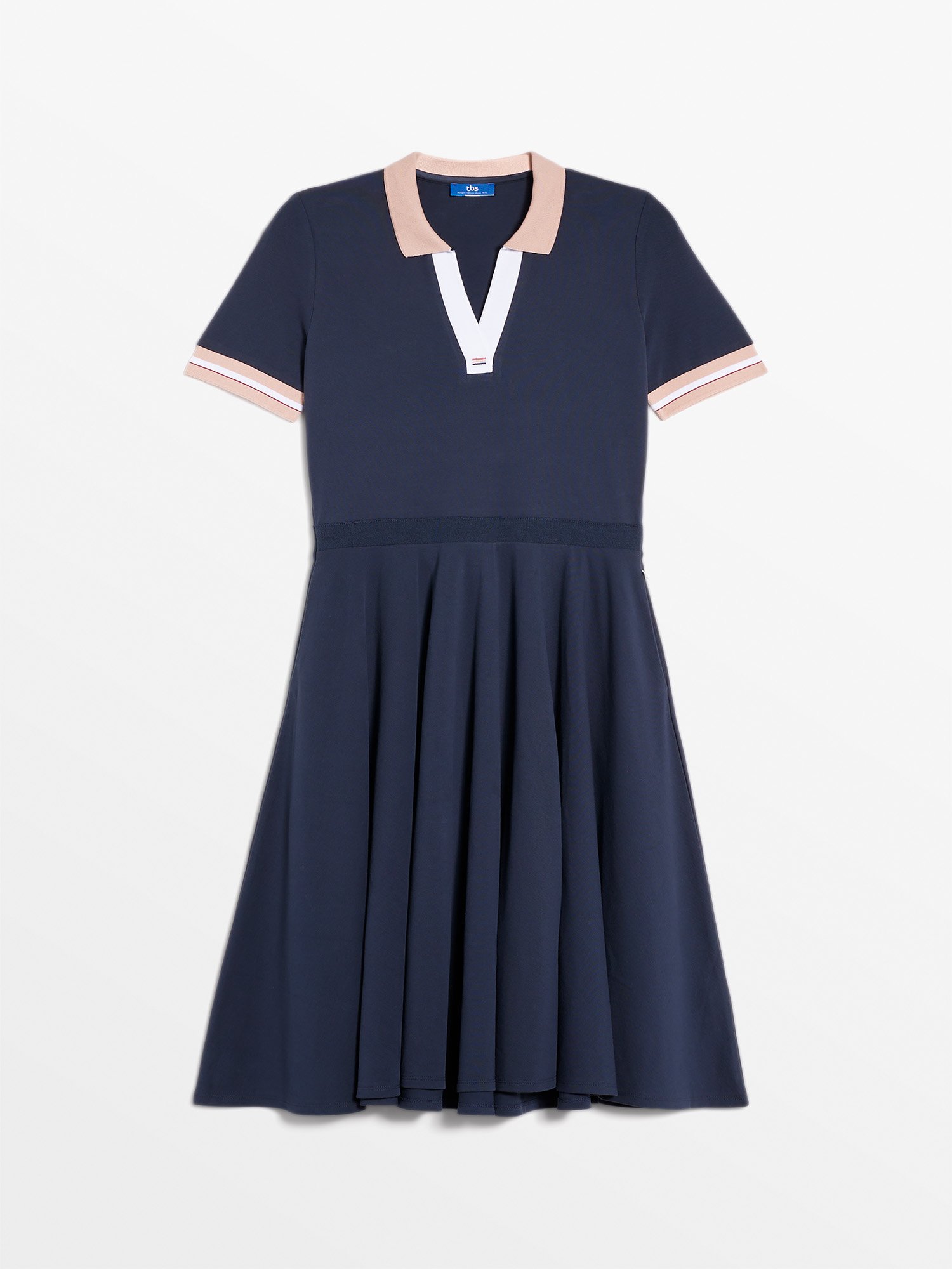 Robe Femme Coton Biologique Marine