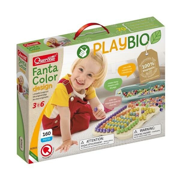 Quercetti Fanta Colour Design Play Bio Steckspiel