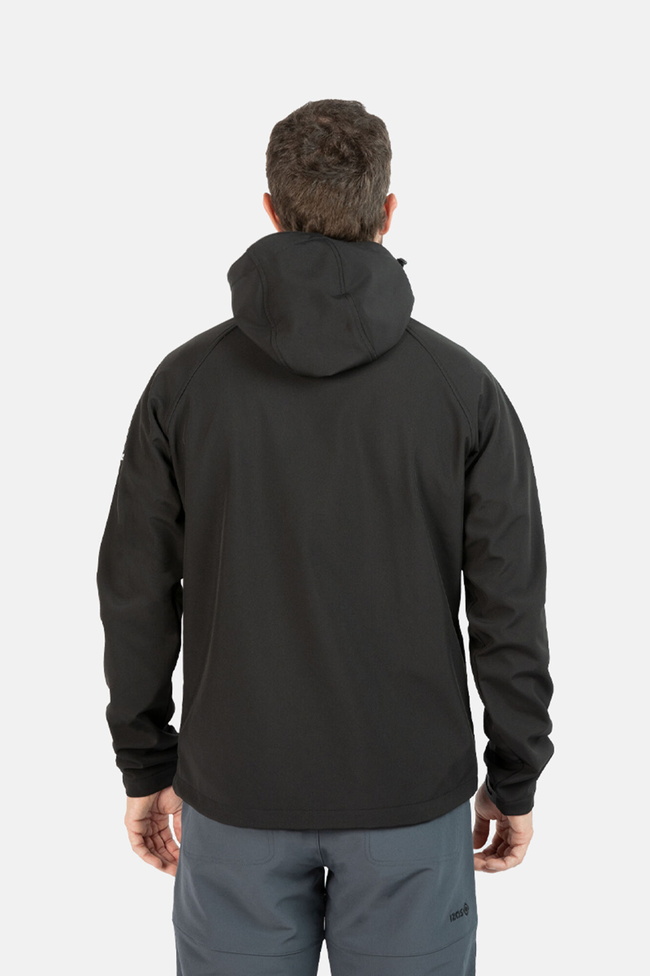 Jaqueta corta-vento softshell Haiti - Preta
